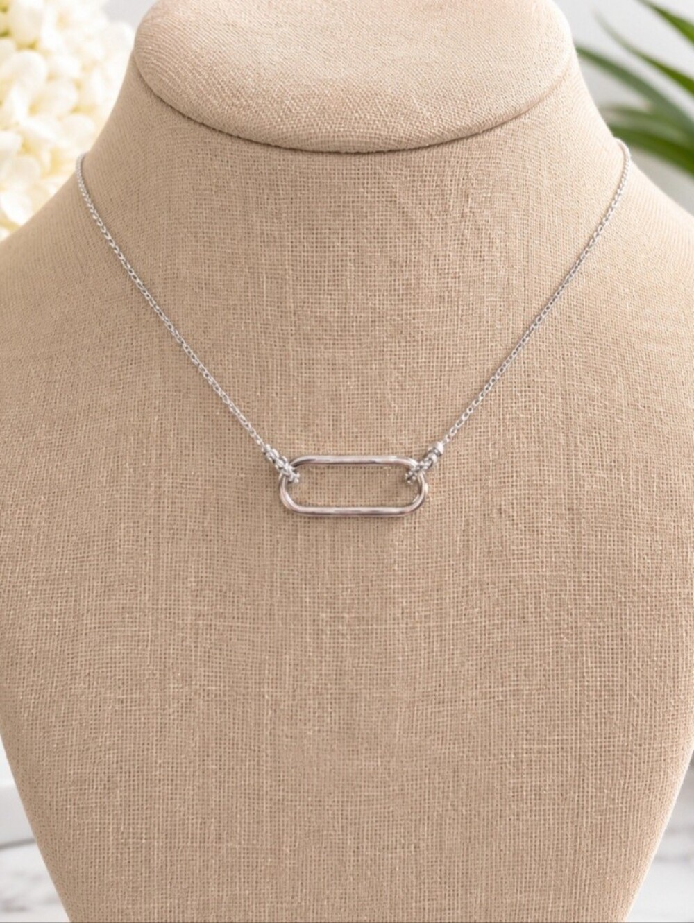 Gabriel & Co. Sterling Silver Link Necklace